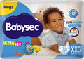 Fralda Babysec Ultra Sec Xxg 28 Unidades